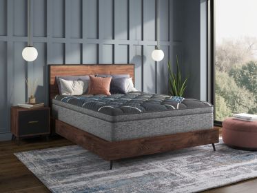 Restonic Comfort Care 14" Hybrid Mattress, Individual Pocketed Coil Mattress , Firm Comfort, Full