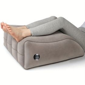 Xemussa An inflatable leg lift pillow, a portable wedge pillow with a storage bag