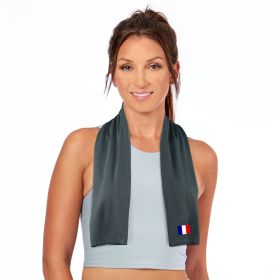 France Flag Cooling Towel 12x40 Inches