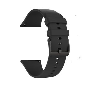 P25 Full-touch Heart Rate Monitoring Sports Smart Bracelet (Option: Black-Wristband)