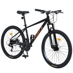 Mountain Bike for Men and Women 26 inch 24 Speed Suspension Fork KENDA Tires (Color: as Pic)